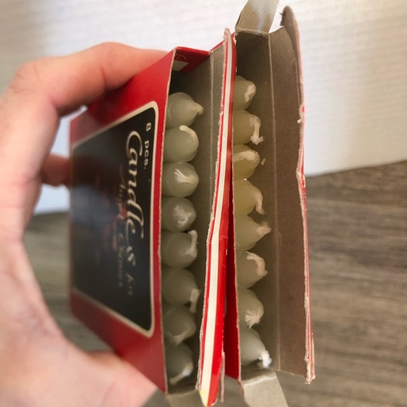 Vtg NOS Miniature Holiday Candles - Picture 7 of 7